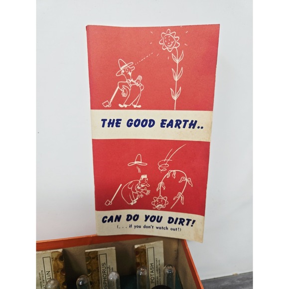 Vintage Sudbury Soil Test Kit Complete 1950s Garden Chemistry Set Gardener Decor - Picture 6 of 16
